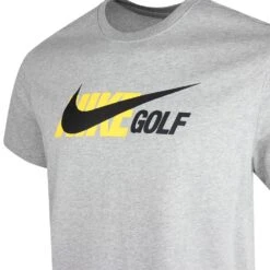 Nike Golf T-Shirt - Tee Golf 1 - Dk Grey Heather SP23 -Golf Fashion Shop nike golf t shirt tee golf 1 dk grey heather sp23 dz2643 063 o