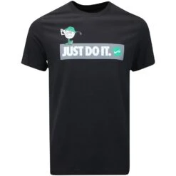 Nike Golf T-Shirt - Verbiage Golf Tee - Black FA23