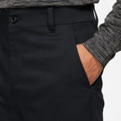 Nike Golf Trousers - NK UV Chino Pant Slim - Black FA23 -Golf Fashion Shop nike golf trousers uv chino sp21 02e tyhgblnrg5rhibef