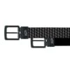 Original Penguin Golf Belt - Pete Printed Reversible - Caviar AW23 2 Original Penguin Golf Belt - Pete Printed Reversible - Caviar AW23 -Golf Fashion Shop original penguin golf belt pete printed reversible caviar aw23 pn06009g 001 108