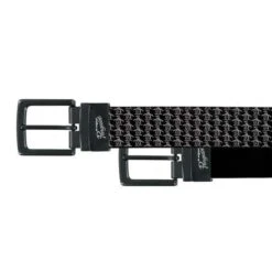 Original Penguin Golf Belt - Pete Printed Reversible - Caviar AW23