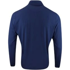 Original Penguin Golf Pullover - Ltwt Heritage QZ - Black Iris AW23 -Golf Fashion Shop original penguin golf pullover ltwt heritage qz black iris aw23 ogkfd022 417 36