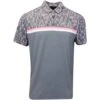 Original Penguin Golf Shirt - Broken Tees Polo - Quiet Shade AW23