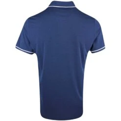 Original Penguin Golf Shirt - Performance Earl - Black Iris AW23 -Golf Fashion Shop original penguin golf shirt performance earl ss22 01a