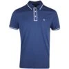 Original Penguin Golf Shirt - Performance Earl - Black Iris AW23 -Golf Fashion Shop original penguin golf shirt performance earl ss22 01m