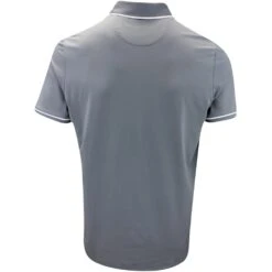 Original Penguin Golf Shirt - Tour Heritage Polo - Quiet Shade AW23 -Golf Fashion Shop original penguin golf shirt tour heritage polo quiet shade aw23 ogksd008 039 88