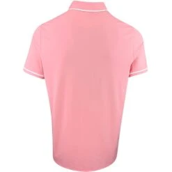 Original Penguin Golf Shirt - Tour Heritage Polo - Strawberry AW23 -Golf Fashion Shop original penguin golf shirt tour heritage polo strawberry aw23 ogksd008 696 48