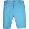 Original Penguin Golf Shorts - Embroidered Pete - Aquarius SS23 -Golf Fashion Shop original penguin golf shorts space dye pete aquarius ss23 ogbsd009 476 77
