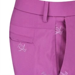Original Penguin Golf Shorts - Embroidered Pete - Rose Bouquet SS23 -Golf Fashion Shop original penguin golf shorts space dye pete rose bouquet ss23 ogbsd009 675 71