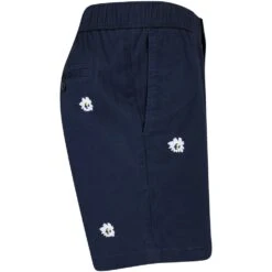 Original Penguin Shorts - PRM Daisy Print - Carbon SS23 -Golf Fashion Shop original penguin shorts prm daisy print carbon ss23 ophs3020 413 s