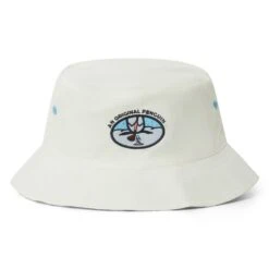 Original Penguin Golf Hat - Atomic Bucket - White Reversible AW23