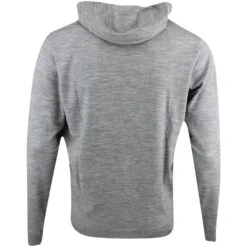 Peter Millar Golf Pullover - Excursion Flex Hoodie - Gale Grey FA22 -Golf Fashion Shop peter millar golf hoodie excursion flex aw22 01r