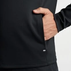 Peter Millar Golf Hoodie - Hyperlight Weld Hybrid HZ - Black SS23 -Golf Fashion Shop peter millar golf hoodie hyperlight weld hybrid hz black ss23 ms23ez53b blk p