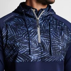 Peter Millar Golf Hoodie - Hyperlight Weld Hybrid HZ - Navy SS23 18 Peter Millar Golf Hoodie - Hyperlight Weld Hybrid HZ - Navy SS23 -Golf Fashion Shop peter millar golf hoodie hyperlight weld hybrid hz navy ss23 ms23ez53a nav o