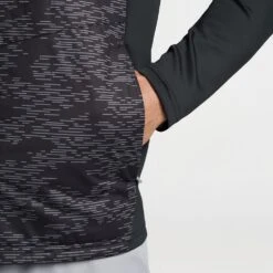 Peter Millar Golf Jacket - Merge Elite Hybrid - Black SS23 -Golf Fashion Shop peter millar golf jacket merge elite hybrid black ss23 ms23ez45a blk q