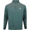 Peter Millar Golf Pullover - Perth Melange QZ - Balsam AW23