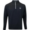 Peter Millar Golf Pullover - Perth Stretch QZ - Black AW23 2 Peter Millar Golf Pullover - Perth Stretch QZ - Black AW23 -Golf Fashion Shop peter millar golf pullover perth stretch qz black aw23 me0ek40 blk 35