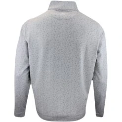 Peter Millar Golf Pullover - Perth Transfused QZ - Gale Grey AW23 -Golf Fashion Shop peter millar golf pullover perth transfused qz gale grey aw23 mf23ek40d gale 24