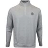 Peter Millar Golf Pullover - Perth Transfused QZ - Gale Grey AW23