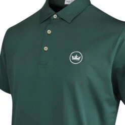Peter Millar Golf Shirt - Solid Polo - Balsam AW23 -Golf Fashion Shop peter millar golf shirt solid polo balsam aw23 mf23ek01s blsm 61