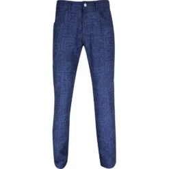 Peter Millar Golf Trousers - 5 Pocket Pant - Delos Paisley AW23