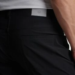 Peter Millar Golf Trousers - Bingham 5 Pocket Pant - Black SS23 -Golf Fashion Shop peter millar golf trousers bingham 5 pocket pant black ss23 mf22xb21fb blk n