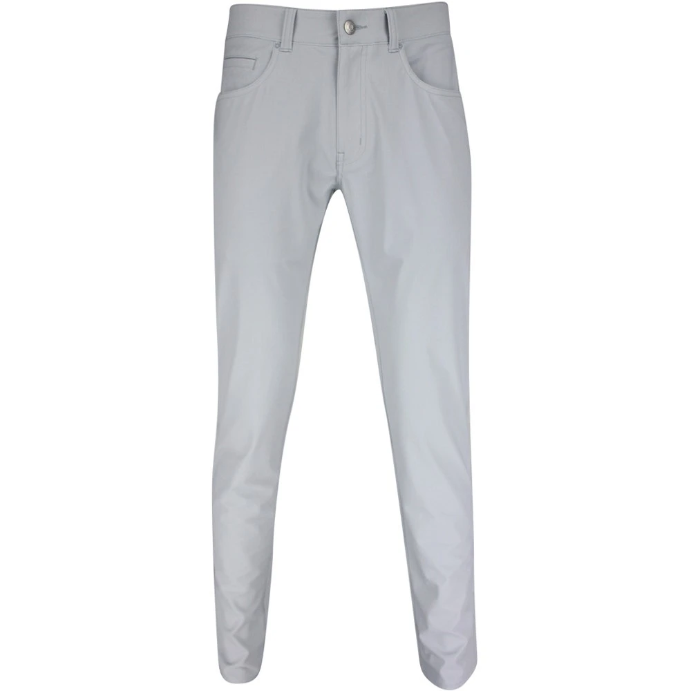 Peter Millar Golf Trousers - Bingham 5 Pocket Pant - British Grey SS23 3 Peter Millar Golf Trousers - Bingham 5 Pocket Pant - British Grey SS23