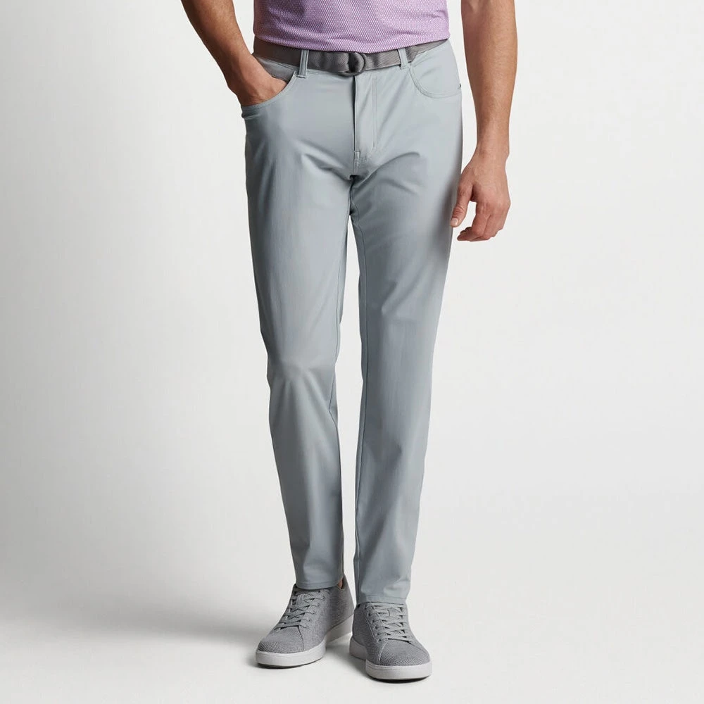 Peter Millar Golf Trousers - Bingham 5 Pocket Pant - British Grey SS23 7 Peter Millar Golf Trousers - Bingham 5 Pocket Pant - British Grey SS23 - Image 5