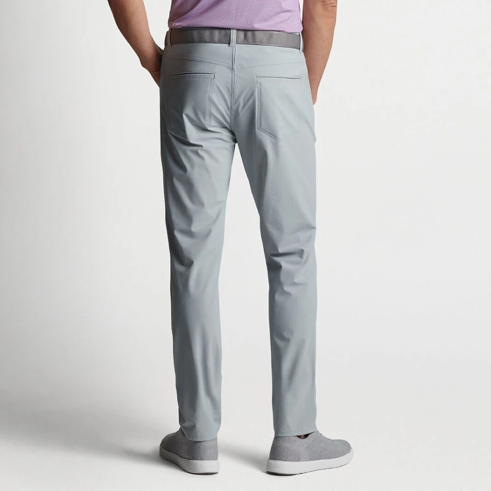 Peter Millar Golf Trousers - Bingham 5 Pocket Pant - British Grey SS23 8 Peter Millar Golf Trousers - Bingham 5 Pocket Pant - British Grey SS23 - Image 6