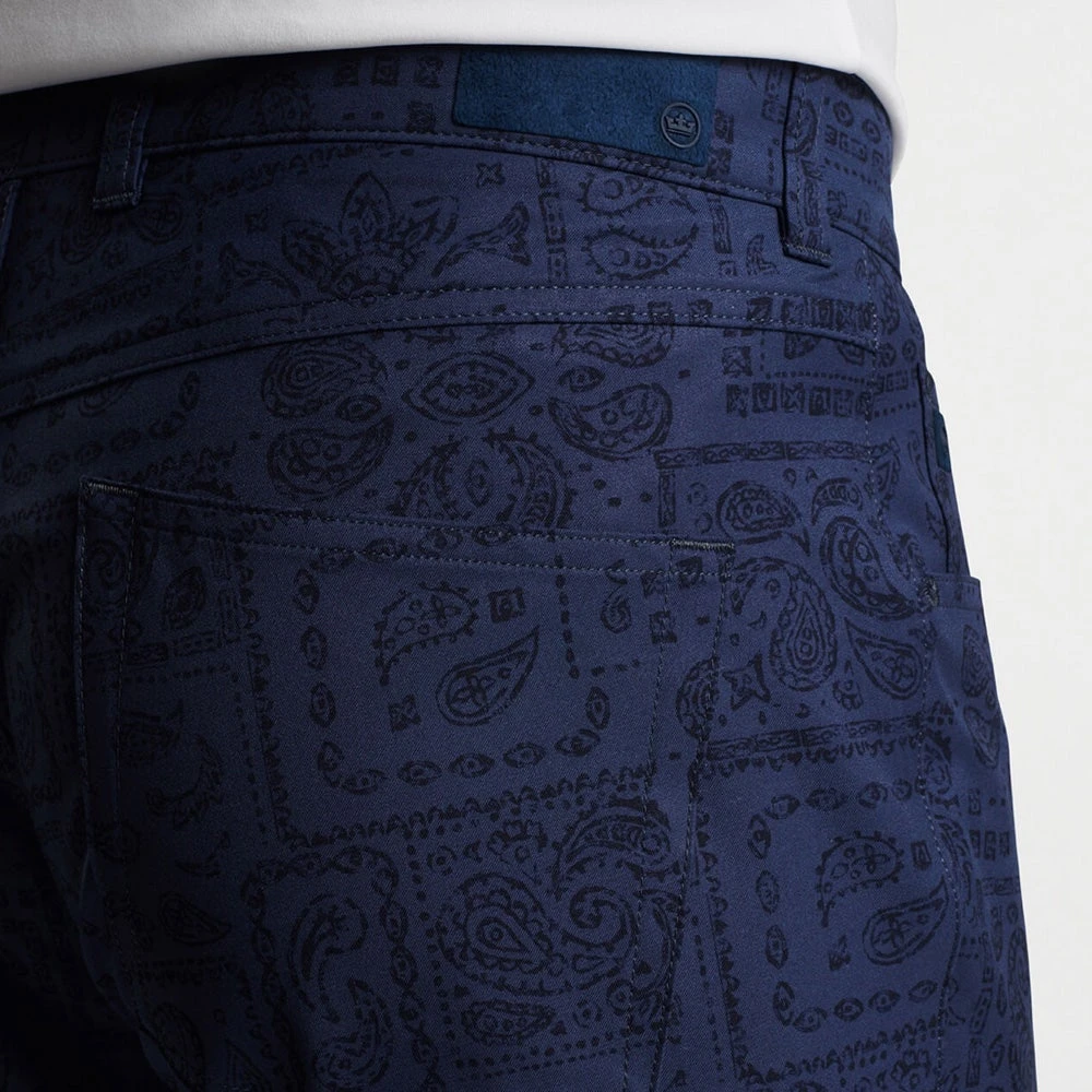 Peter Millar Golf Trousers - 5 Pocket Pant - Delos Paisley AW23 8 Peter Millar Golf Trousers - 5 Pocket Pant - Delos Paisley AW23 - Image 6
