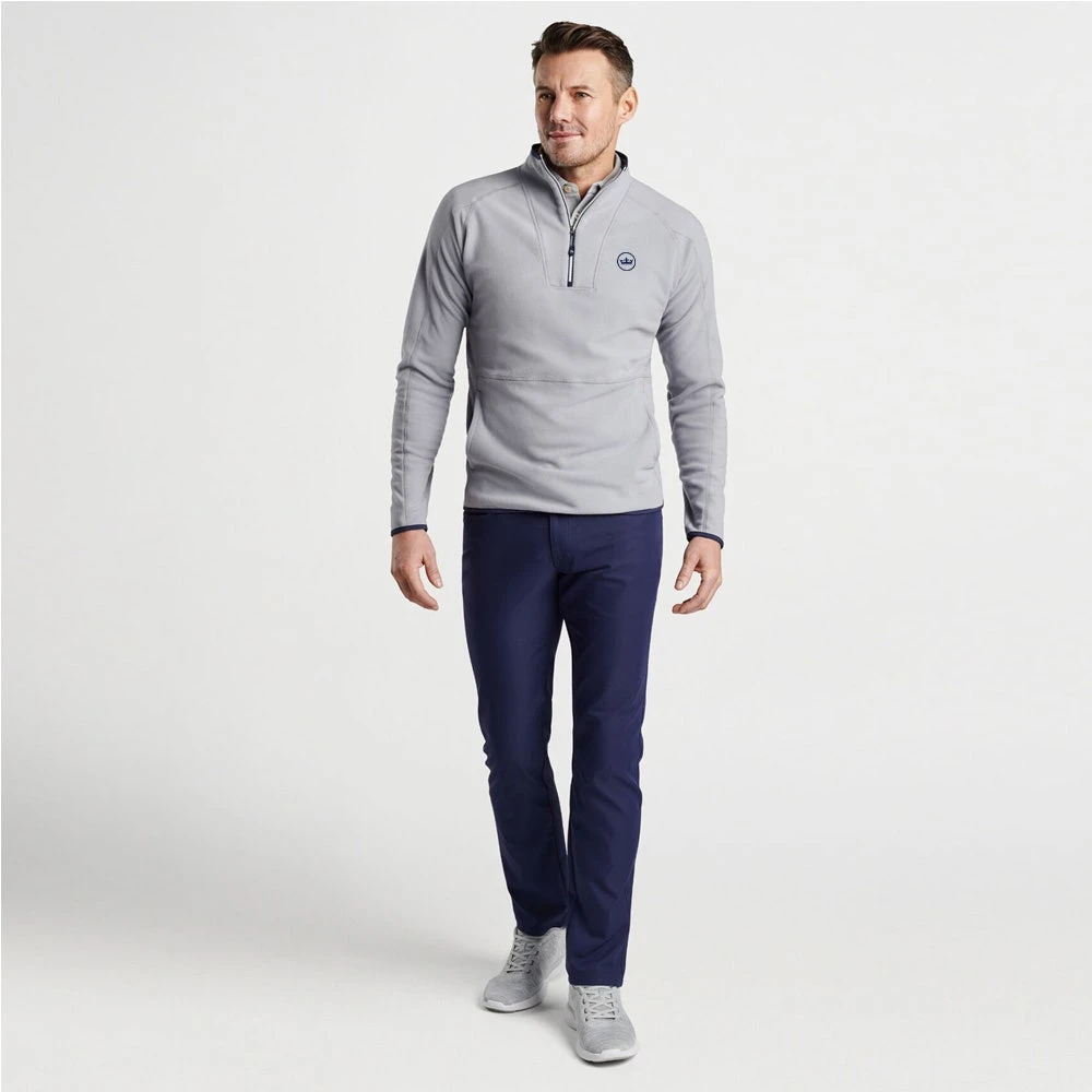 Peter Millar Golf Pullover - Thermal Micro Fleece QZ - Gale Grey AW23 12 Peter Millar Golf Pullover - Thermal Micro Fleece QZ - Gale Grey AW23 - Image 10