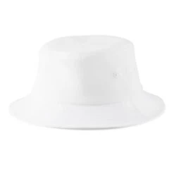 PUMA Golf Hat - P Logo Bucket - White Glow AW23 -Golf Fashion Shop puma golf accessories 0006 024732 02 bv