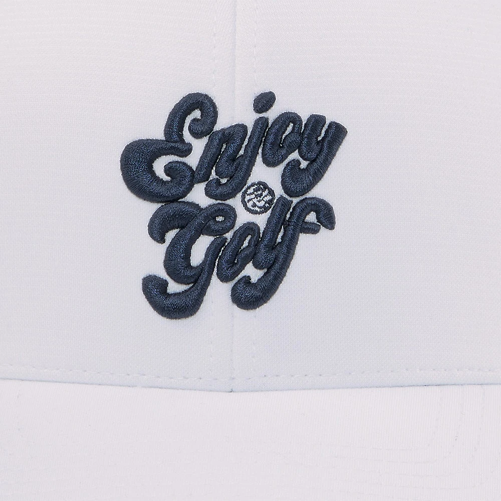 PUMA Golf Cap - Enjoy Golf P 110 Snapback - White Glow AW23 5 PUMA Golf Cap - Enjoy Golf P 110 Snapback - White Glow AW23 - Image 3