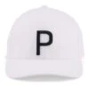 PUMA Golf Cap - P 110 Snapback - White Glow AW23 2 PUMA Golf Cap - P 110 Snapback - White Glow AW23 -Golf Fashion Shop puma golf accessories 0043 024422 02 dt01