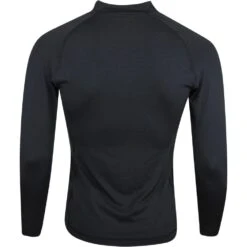 PUMA Golf Base Layer - Long Sleeve Mock - Black AW23 -Golf Fashion Shop puma golf base layer shirt mock aw22 01r 1