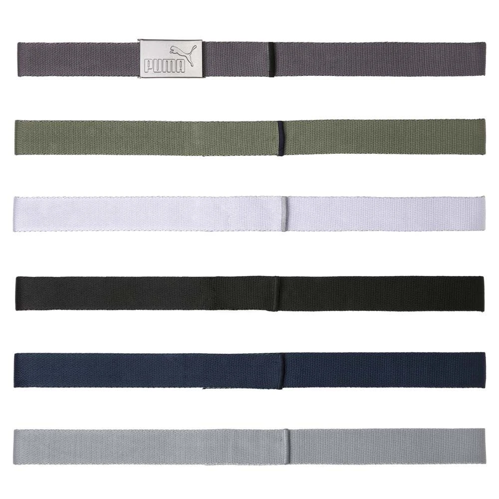 PUMA Golf Belts - 6 In 1 Web Belt Pack - Multi AW23 3 PUMA Golf Belts - 6 In 1 Web Belt Pack - Multi AW23