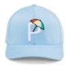 PUMA Golf Cap - Palmer P 110 Snapback - Blue Bell SS23 -Golf Fashion Shop puma golf cap palmer p 110 snapback blue bell ss23 024518 03 d