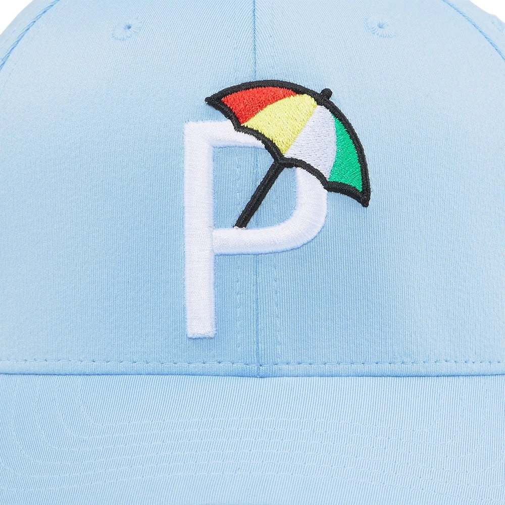 PUMA Golf Cap - Palmer P 110 Snapback - Blue Bell SS23 6 PUMA Golf Cap - Palmer P 110 Snapback - Blue Bell SS23 - Image 4