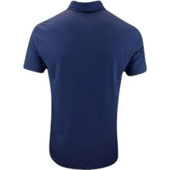 PUMA Golf Shirt - Cloudspun Colourblock Polo - Flaxen AW23 -Golf Fashion Shop puma golf cloudspun colorblock polo navy blazer flaxen 53744813 aw23 54