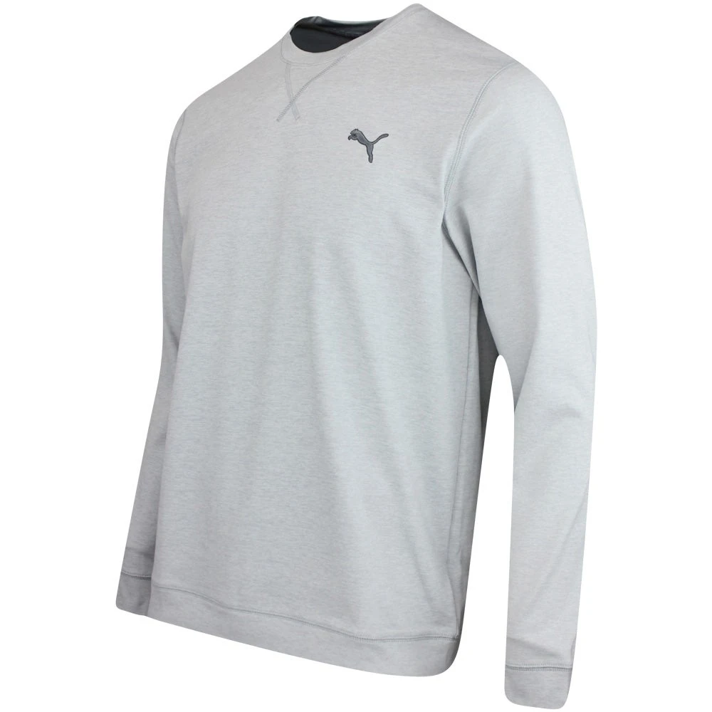 PUMA Golf Jumper - Cloudspun Crew Neck - High Rise Htr AW23 4 PUMA Golf Jumper - Cloudspun Crew Neck - High Rise Htr AW23 - Image 2