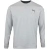 PUMA Golf Jumper - Cloudspun Crew Neck - High Rise Htr AW23