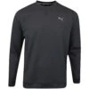 PUMA Golf Jumper - Cloudspun Crew Neck - Black Htr AW23