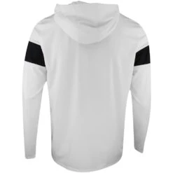 PUMA Golf Hoodie - MATTR Colourblock - Bright White AW23 -Golf Fashion Shop puma golf hoodie mattr colourblock bright white ss23 620252 01 a