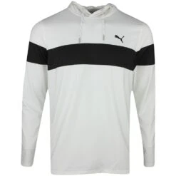 PUMA Golf Hoodie - MATTR Colourblock - Bright White AW23