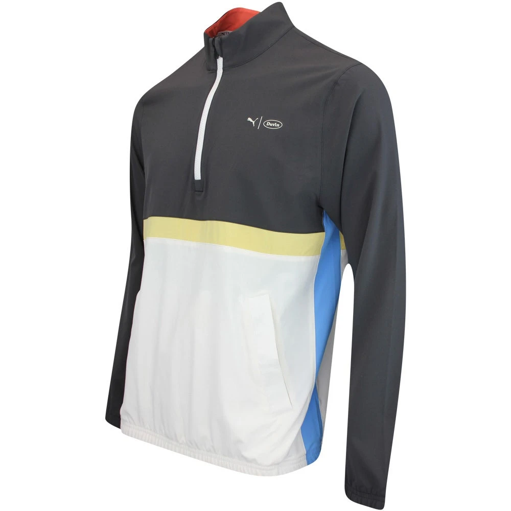 PUMA Golf Jacket - Duvin Windbreaker - Black AW23 4 PUMA Golf Jacket - Duvin Windbreaker - Black AW23 - Image 2