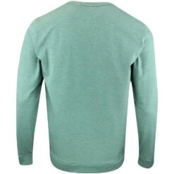 PUMA Golf Jumper - Cloudspun Crew Neck - Eucalyptus Htr AW23 -Golf Fashion Shop puma golf jumper cloudspun crew neck eucalyptus htr aw23 53746712 16