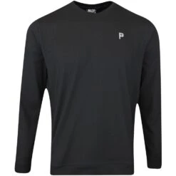 PUMA Golf Jumper - PTC Midweight Crew Neck - Black AW23