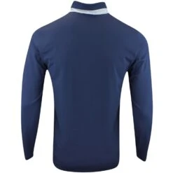 PUMA Golf Pullover - Lightweight QZ - Navy Blazer AW23 -Golf Fashion Shop puma golf lightweight q zip navy blazer ash gray 62151705 aw23 38