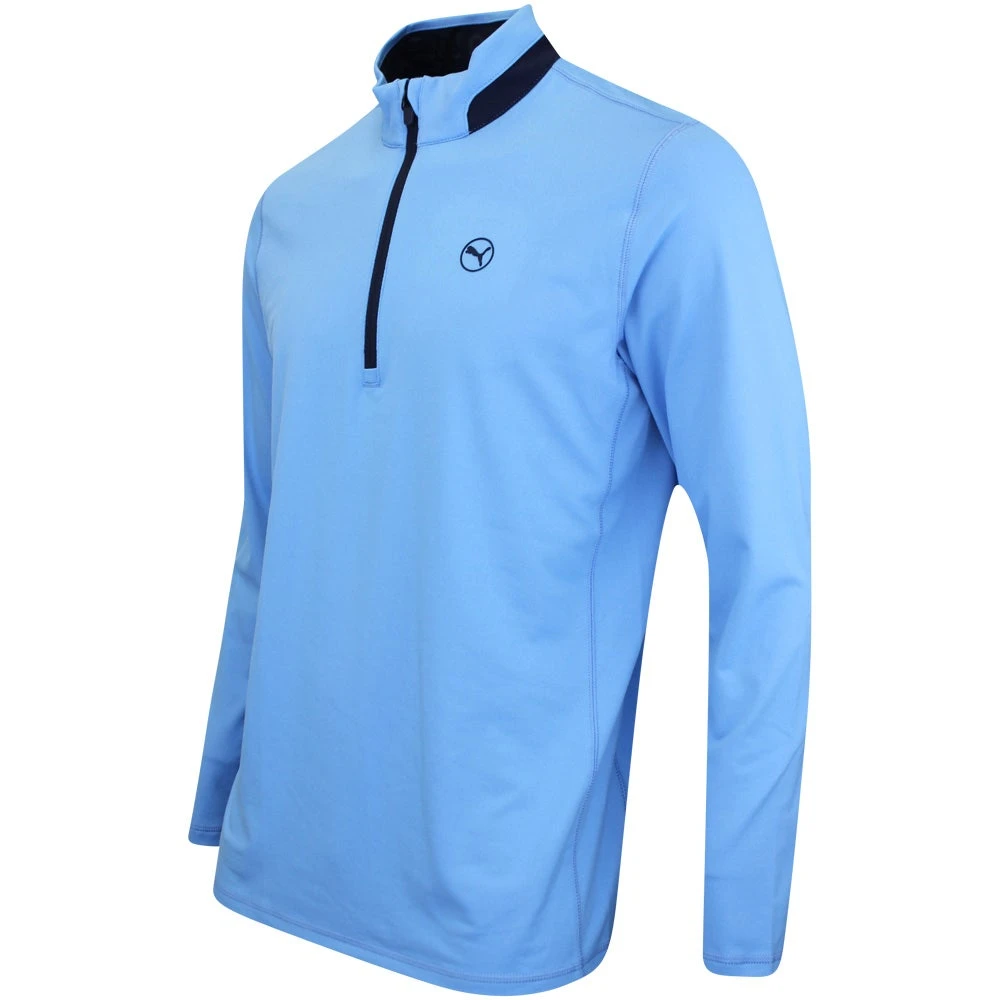 PUMA Golf Pullover - Lightweight QZ - Regal Blue AW23 4 PUMA Golf Pullover - Lightweight QZ - Regal Blue AW23 - Image 2