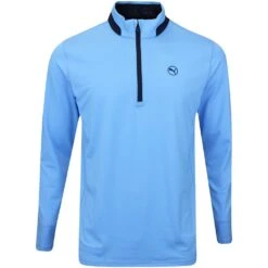 PUMA Golf Pullover - Lightweight QZ - Regal Blue AW23